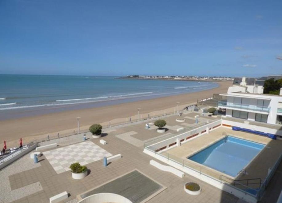 Residence La Garenne A La Grande Plage, Vue Mer, Piscine Et Parking Prive, 6 Personnes Saint Gilles Croix de vie Bagian luar foto